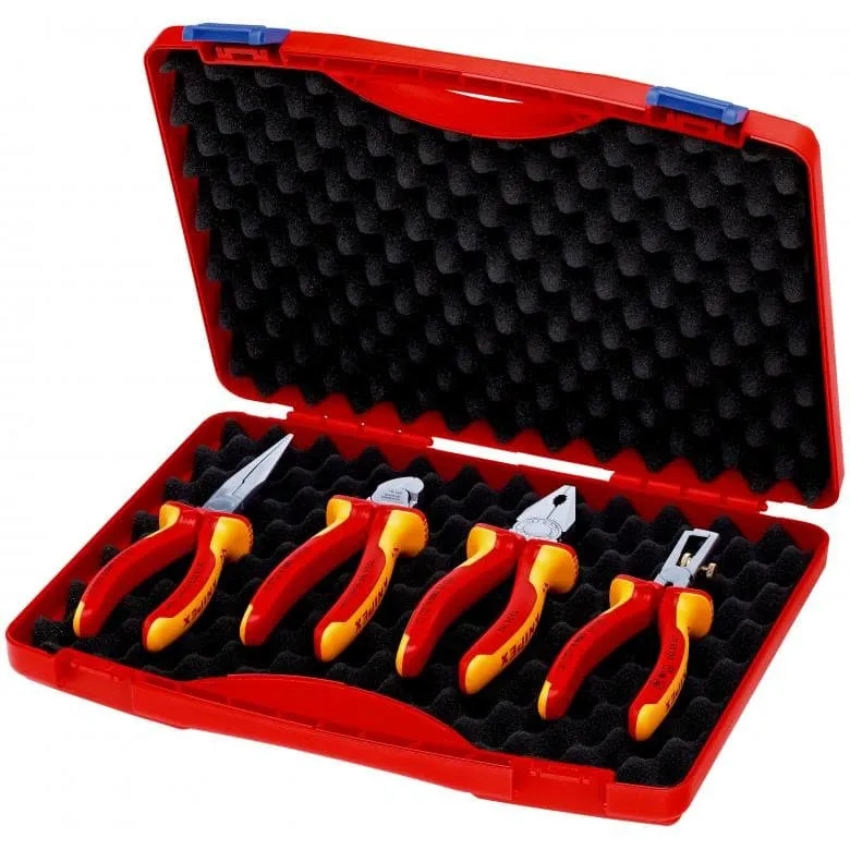 Finální Výprodej KNIPEX Sada VDE kleští Tool Box Electric, 4ks